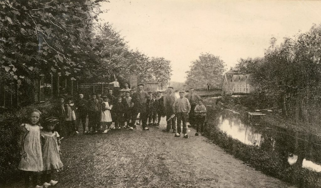 Drechtdijk Ansichtkaart (ca.1895)